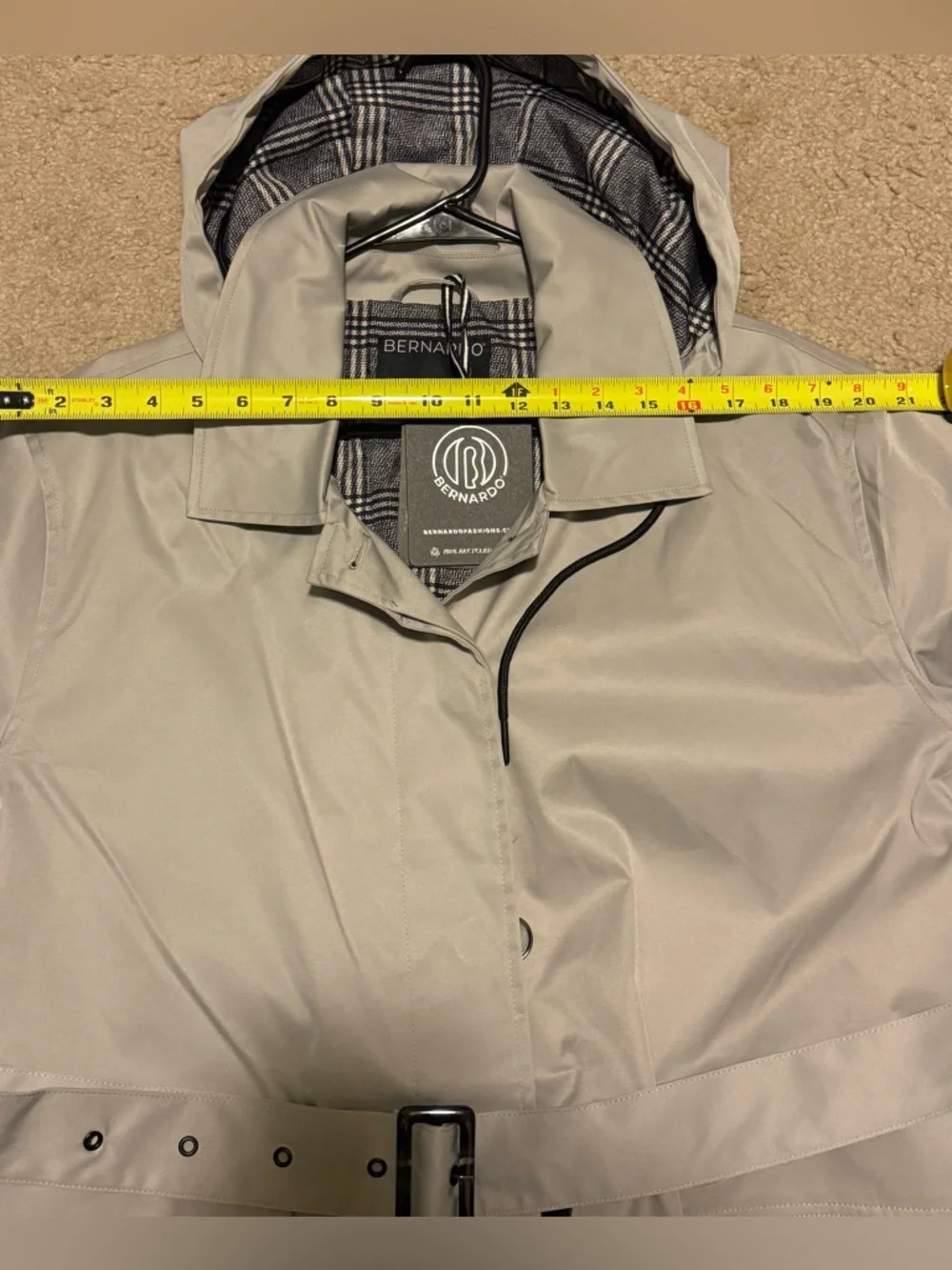 Bernardo “Ash” Trench Coat - Picture 6 of 8